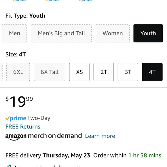 New Amazon Girls 4T Barbie T-Shirt Club - Chase Your Dreams T-Shirt - Picture 6 of 7